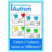 Same or Different Color Clip Cards